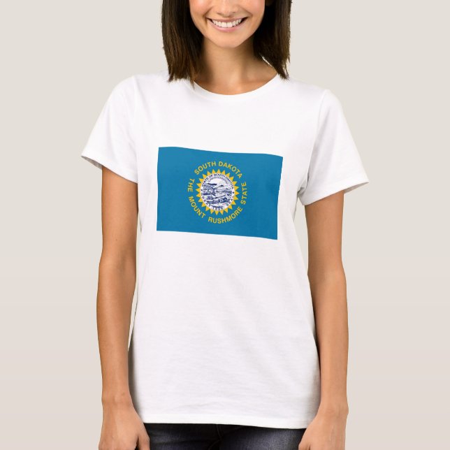 South Dakota State Flag T-Shirt (Front)