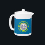 South Dakota State Flag Teapot<br><div class="desc">Add a touch of South Dakota pride to your tea time with our exclusive teapot featuring the flag of South Dakota! Crafted with both elegance and functionality in mind, this teapot is more than just a beverage server; it’s a celebration of South Dakota’s heritage and cultural pride. The striking design...</div>