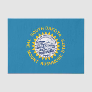 South Dakota State Flag Tissue Paper