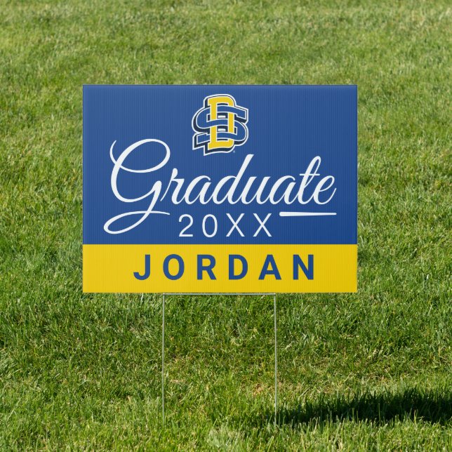 South Dakota State Graduate Sign (Insitu)