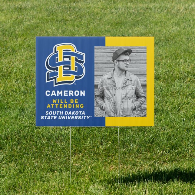 South Dakota State | Graduate Will Be Attending Sign (Insitu)