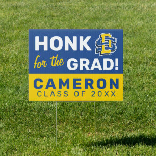 South Dakota State Honk for the Grad Sign