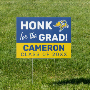 South Dakota State Honk for the Grad Sign