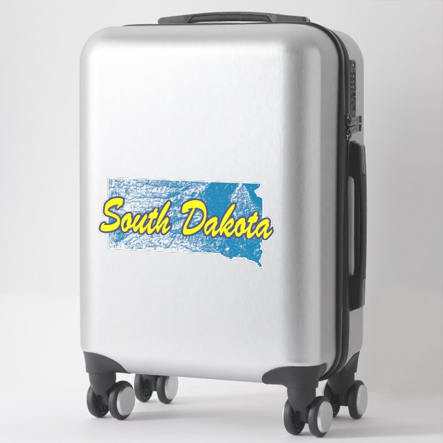 South Dakota Sticker (Suitcase)