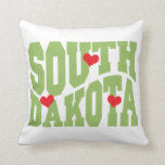 South Dakota Throw Pillow South Dakota Throw Pillow