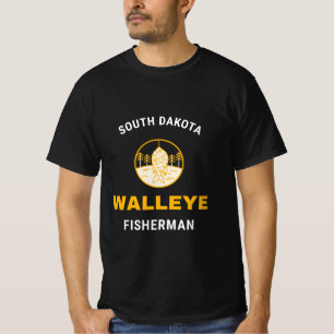 SOUTH DAKOTA WALLEYE FISHERMAN T-Shirt