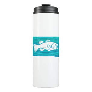 South Dakota Wave Fishing Thermal Tumbler