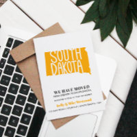 SOUTH DAKOTA  We've moved New address New Home Pos