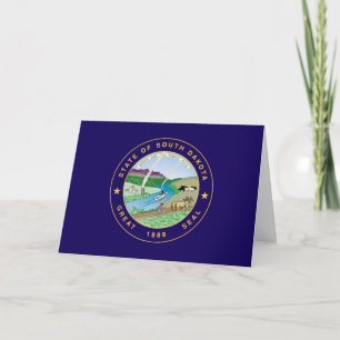 South Dakotan Seal, Seal of South Dakota Card