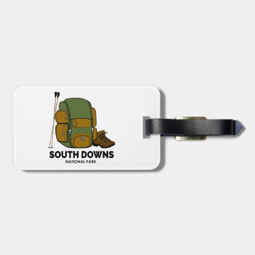 South Downs National Park Backpack Luggage Tag