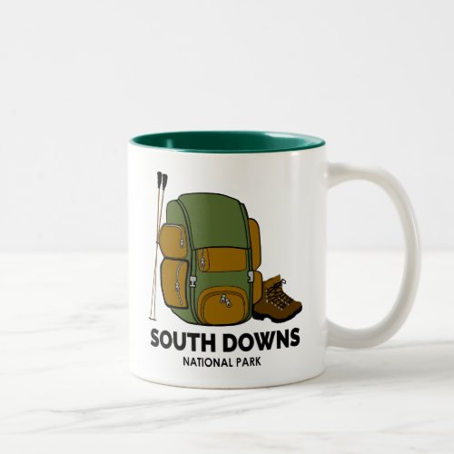 South Downs National Park Backpack Two_Tone Coffee Mug