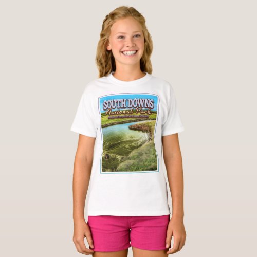 SOUTH DOWNS NATIONAL PARK _ EAST SUSSEX ENGLAND T_Shirt