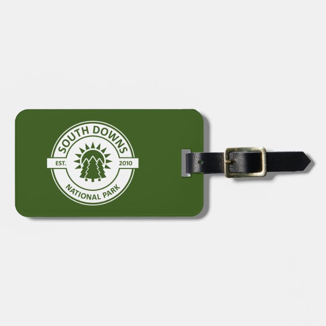 South Downs National Park Luggage Tag (Front Horizontal)