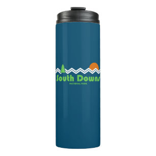South Downs National Park Retro Thermal Tumbler