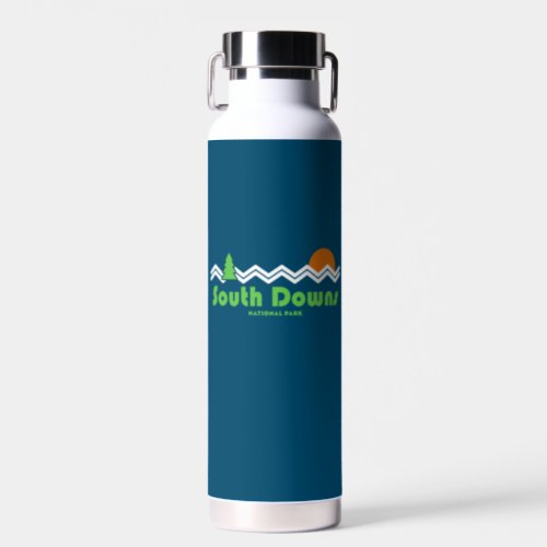 South Downs National Park Retro Water Bottle