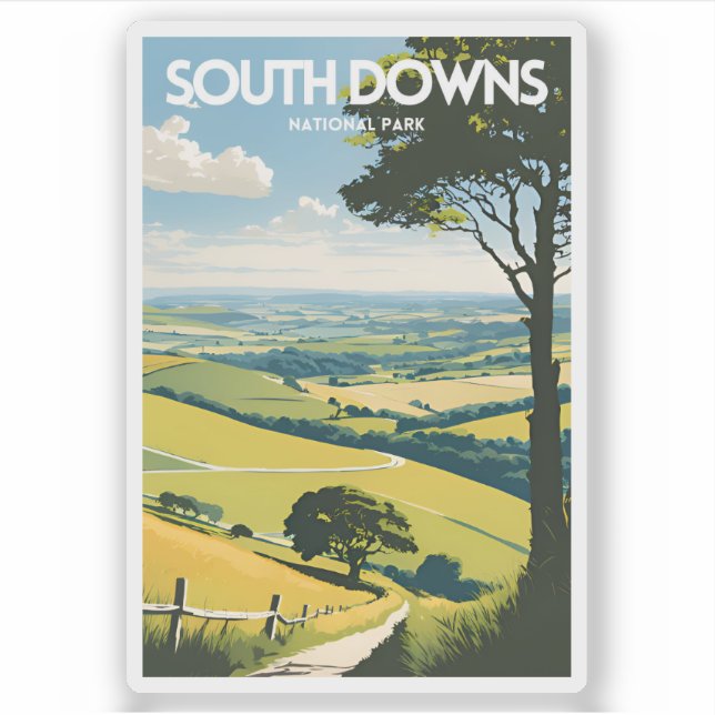 South Downs National Park Sticker (Front)