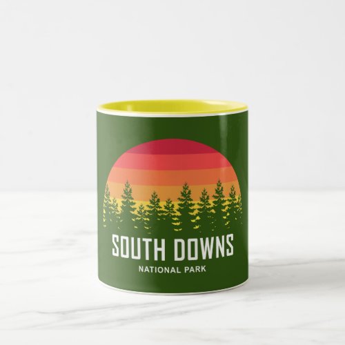 South Downs National Park Two_Tone Coffee Mug