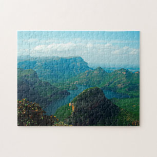 South Drakensberg Lake Ravine. Jigsaw Puzzle
