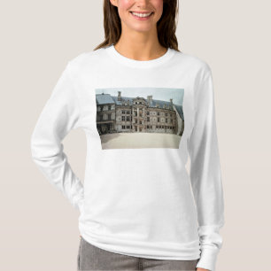 South east facade of the Francois I Wing T-Shirt