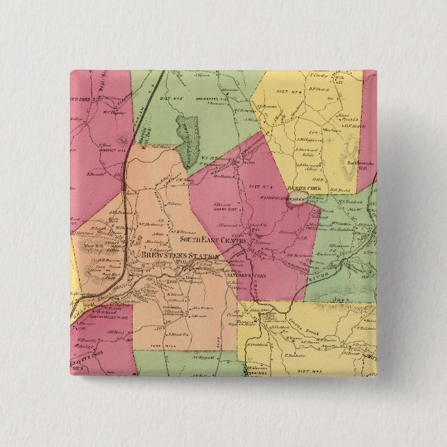 South East, Town Button (Front)