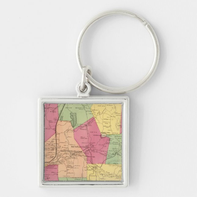 South East, Town Keychain (Front)
