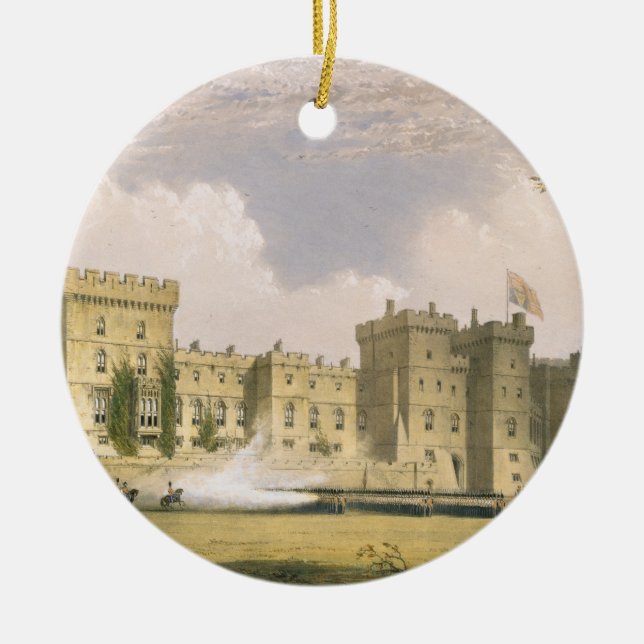 South East View of Windsor Castle, from 'Windsor a Ceramic Ornament (Front)