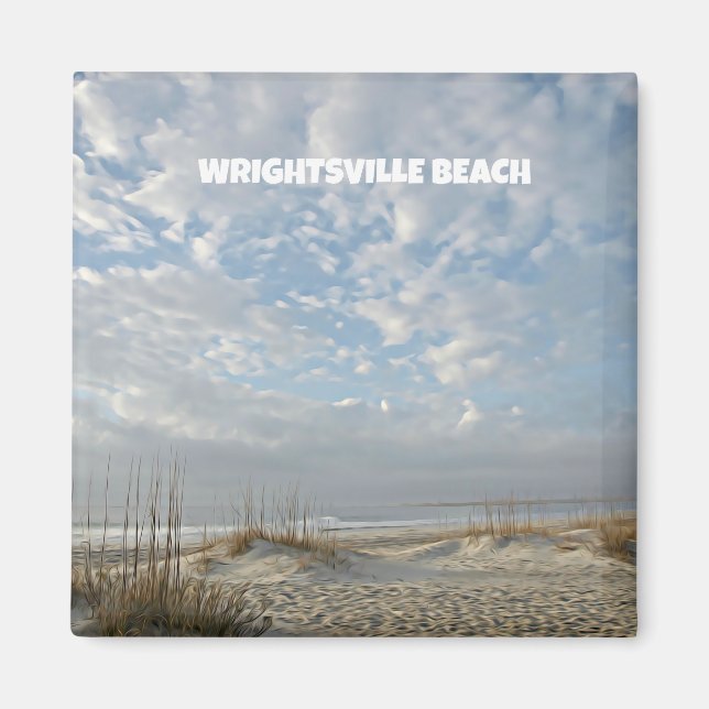 South End, Wrightsville Beach Magnet (Front)