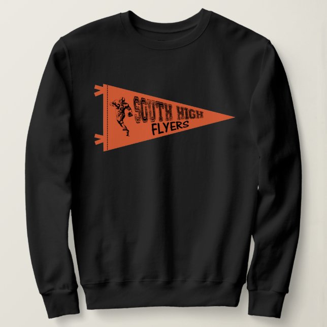 SOUTH FLYERS Pennant #2 Sweatshirt (Design Front)