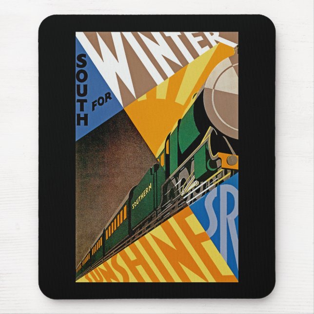 South For Winter Sunshine Mouse Pad (Front)