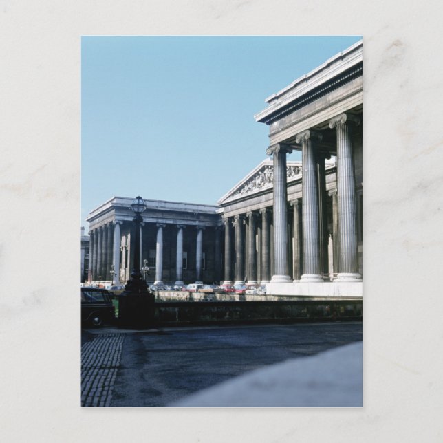 South front of the British Museum Postcard (Front)