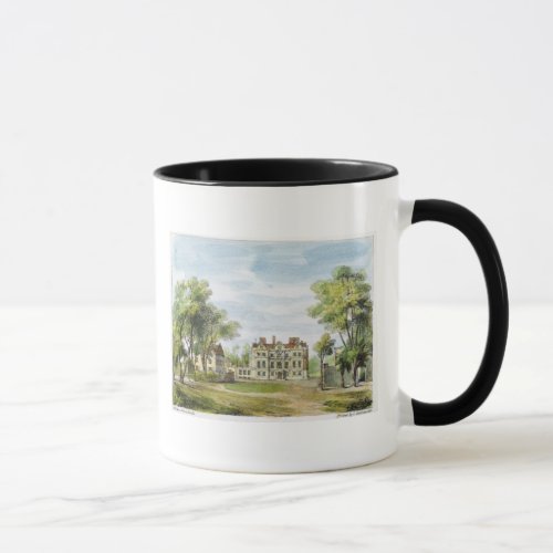 South Front Old Palace Kew Gardens plate 2 from Mug