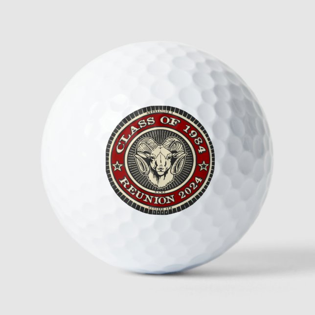 South Gate High School Class of 1984 - Golf Balls (Front)