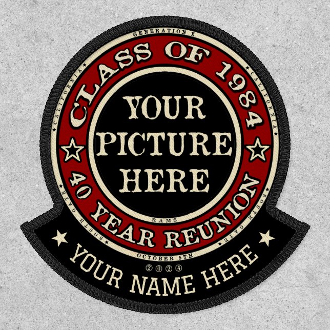 South Gate High School "You" Iron-On Patch - V.II (Front)