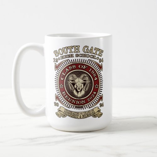 South Gate Rams Beverage Mug 15oz