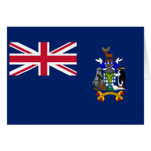 South Georgia and the South Sandwich Islands Flag Cards