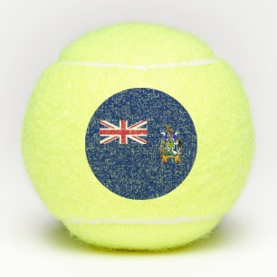 South Georgia and the South Sandwich Islands Flag Tennis Balls