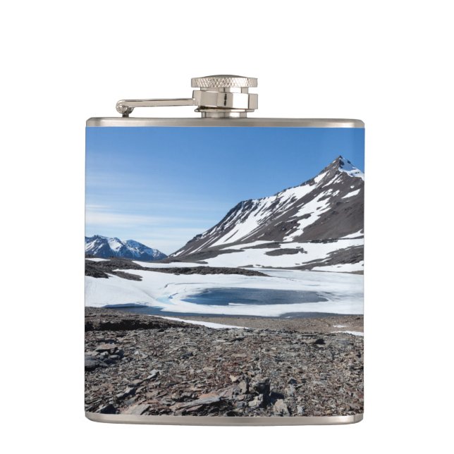 South Georgia Landscape Flask (Front)