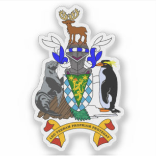 South Georgia & the South Sandwich Islands emblem Sticker