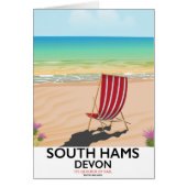 South Hams Devon beach poster (Front)