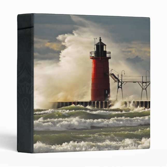 South Haven Lighthouse Wave Binder (Front/Spine)
