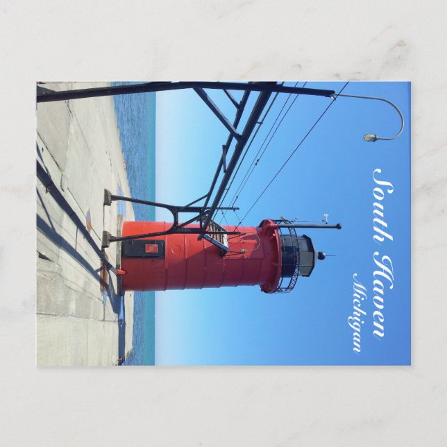 South Haven Michigan Postcard (Front)