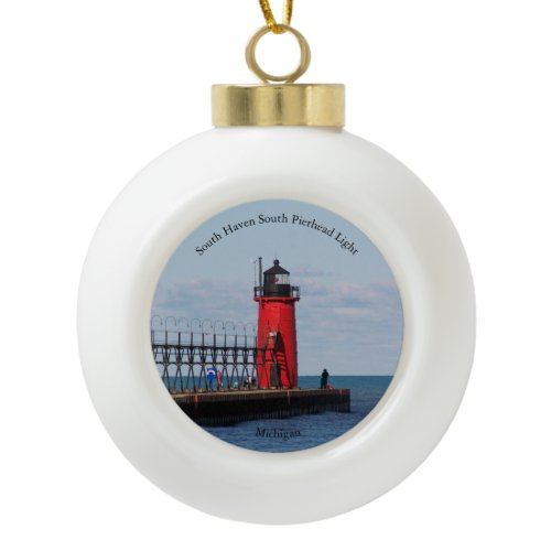 South Haven South Pierhead Light ornament