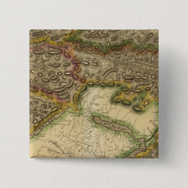 South Inverness Shire Pinback Button (Front)