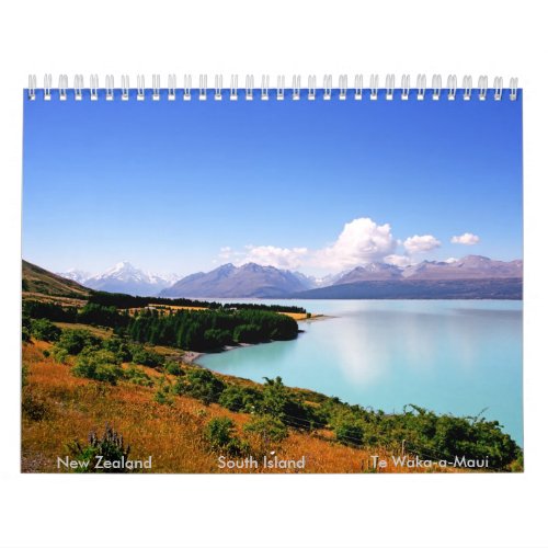 South Island Calendar