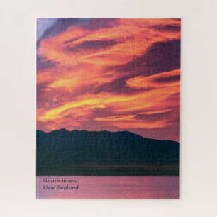 South Island New Zealand Jigsaw Puzzle