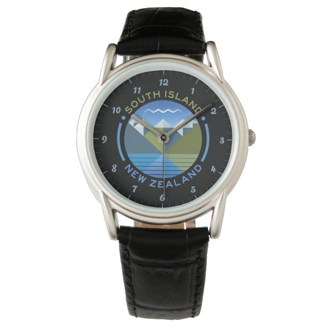 SOUTH ISLAND NEW ZEALAND WATCH (Front)