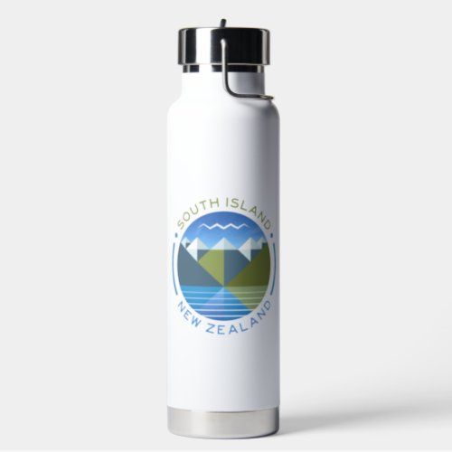 SOUTH ISLAND NEW ZEALAND WATER BOTTLE