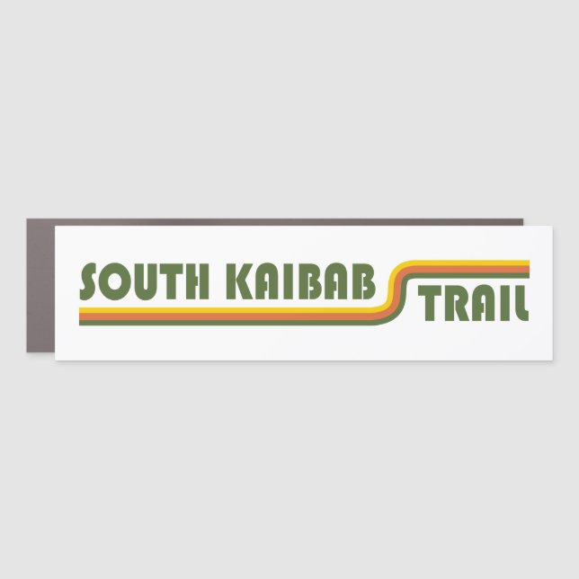 South Kaibab Trail Grand Canyon Arizona Car Magnet (Front)