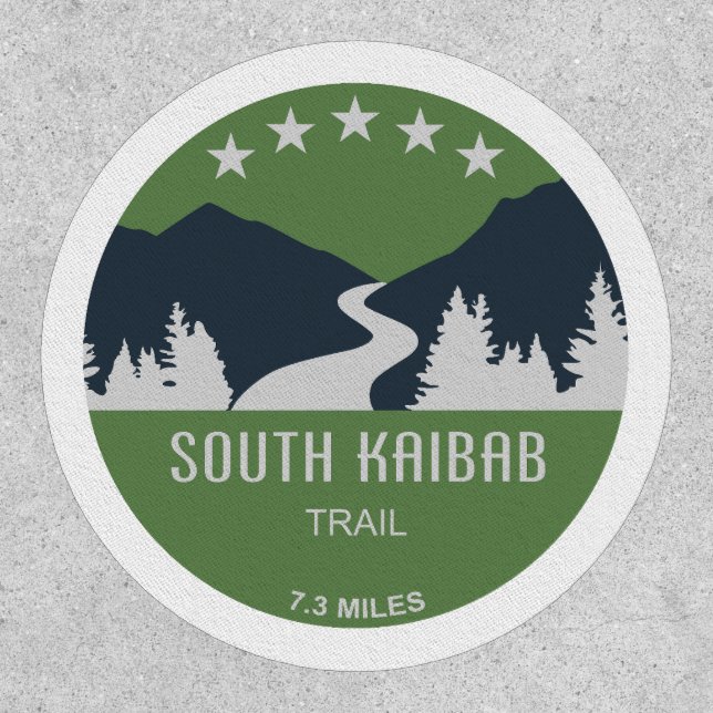 South Kaibab Trail Grand Canyon Arizona Patch (Front)