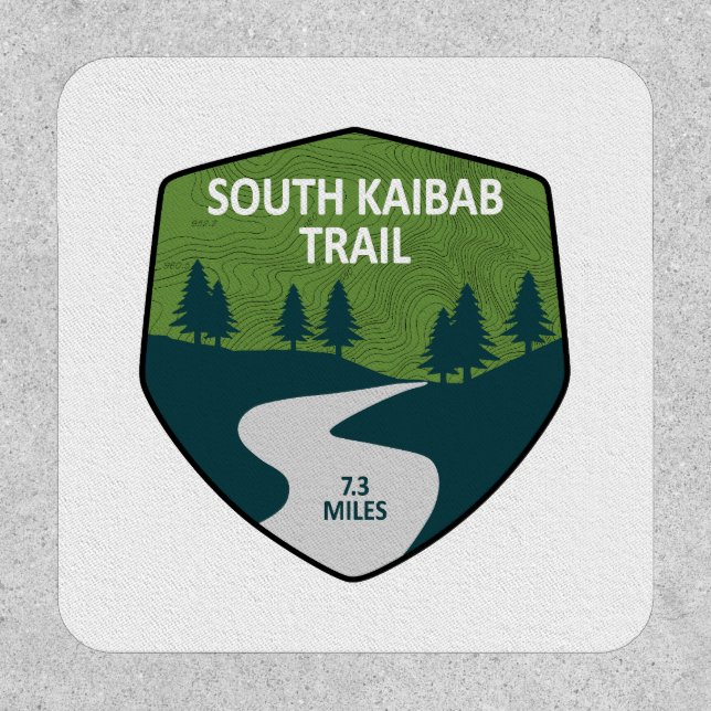 South Kaibab Trail Grand Canyon Arizona Patch (Front)